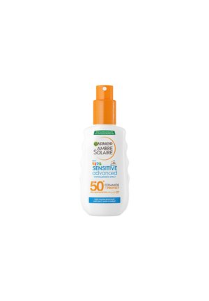 GARNIER AMBRE SOLAIRE ADVANCED SENSITIVE KIDS CERAMIDE PROTECT SPRAY SPF50+, 150 ML - Crema solare - trasparente