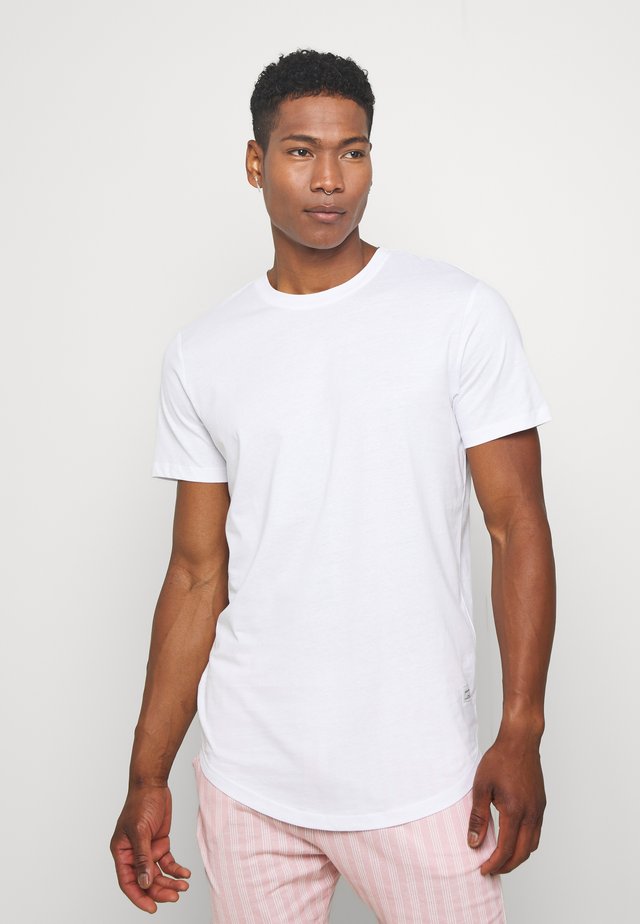 JJENOA - T-Shirt basic - white