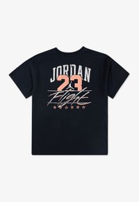 Jordan DISTRESSED COLLIGIATE - Tričko s potlačou - black