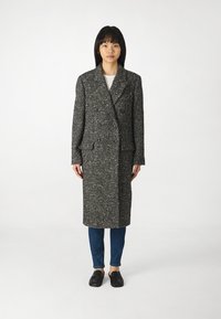 LIU JO CAPPOTTO OVERSIZE FIT - Klasični plašč - black/white