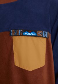 KAVU CREW WHO - Fleecová mikina - fort to sea