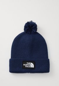 LOGO BOX POM BEANIE UNISEX - Čepice - summit navy