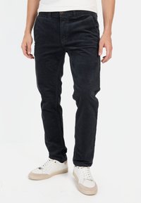 camel active SLIM FIT - Chino - night blue