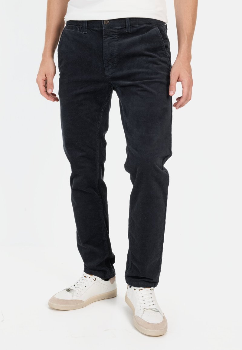 camel active SLIM FIT - Chino - night blue