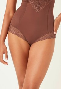 Next - FIRM CONTROL HIGH WAIST - Koriģējošs apģērbs - chocolate brown Miniatūras attēls 1