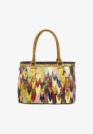 IZIA Handtas - camel multicolor