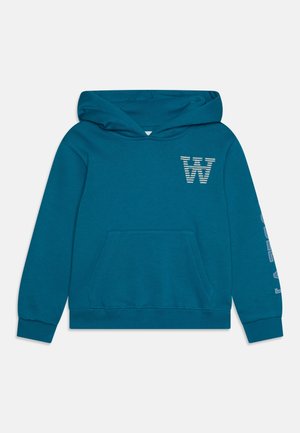 WOOD WOOD Sweat à capuche - blue