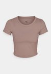 ONE FITTED TOP - Sportska majica - mink brown/black