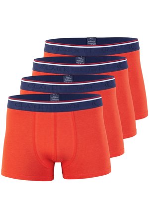 Clark Crown 4ER PACK - Kurze Boxershorts - cherry tomato