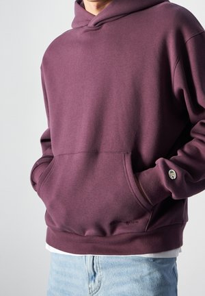 Sweat à capuche - dark purple