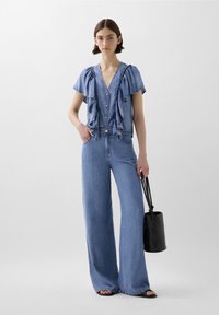 Scalpers Jean flare - dark indigo