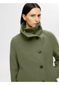 Selected Femme KURZE - Kerge jope - khaki