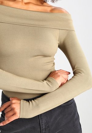 Top s dlouhým rukávem - green