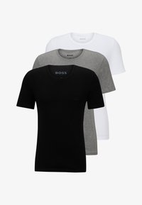 Unselected, white/mottled grey/black