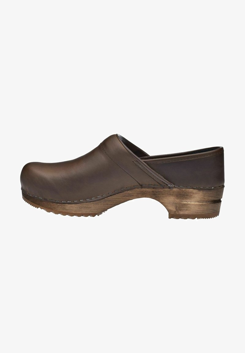 Sanita JAMIE CLOSED - Clogs - antique brown