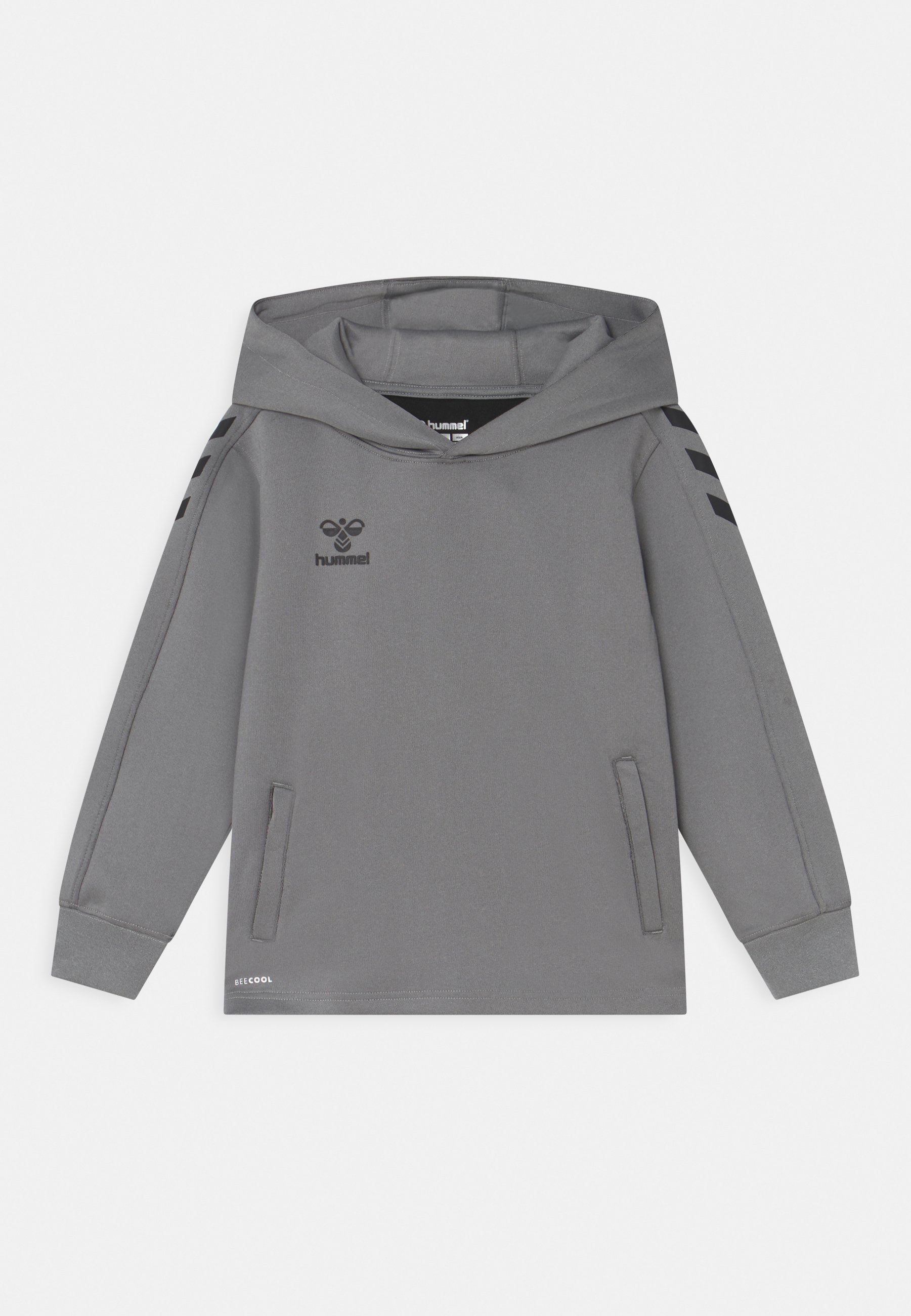Hummel CORE XK Felpa con cappuccio grey melange/grigio