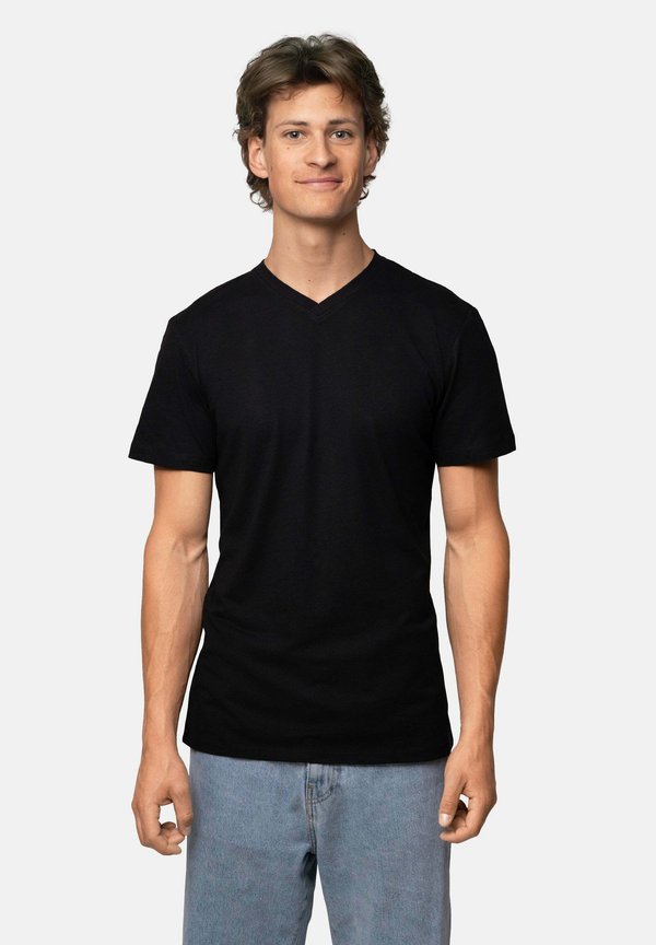 V-NECK 4-PACK - T-Shirt basic