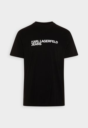 REGULAR TEE - T-shirts med print - black