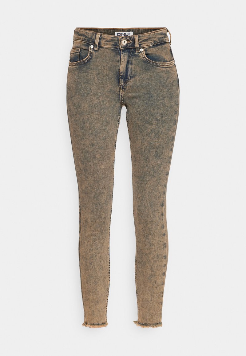 Only Jeans Skinny Fit donkerblauw denim