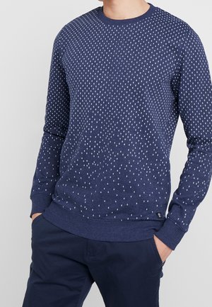 TOM TAILOR DENIM Felpa - mottled dark blue