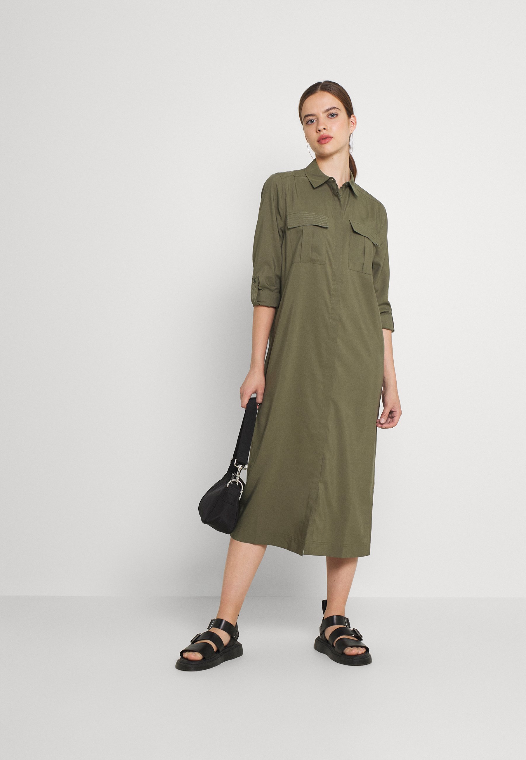 Pepe Jeans ISABELLA - Marškininė suknelė - range/rusvai žalsva - Zalando.lt