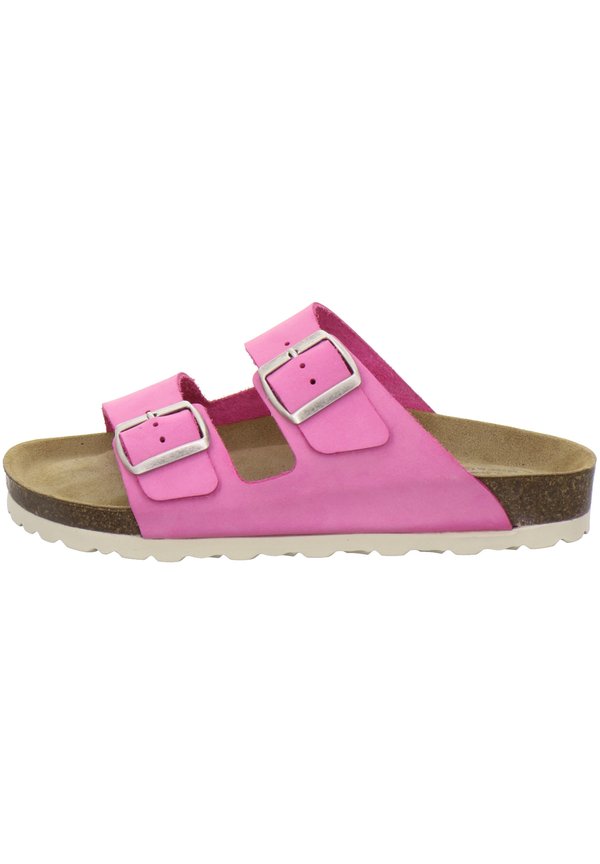 ZWEISCHNALLER - Pantolette flach - fuchsia