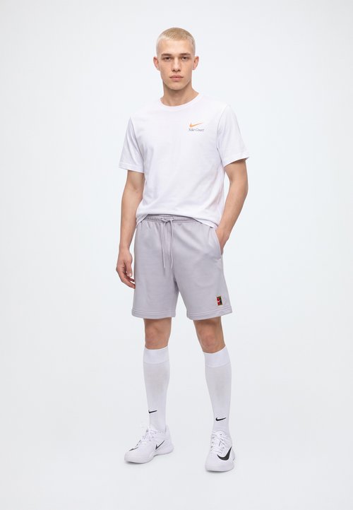 Nike COURT HERITAGE SHORT - Sports shorts - silver-coloured lilac — photo 2