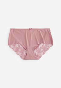 Next NO VPL BACK THREE PACK - Kalhotky - mauve purple spot print black pink
