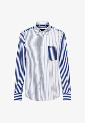 Façonnable, FAÇONNABLE SHIRT CLBD POP MULTI STP - Camisa - naval blue