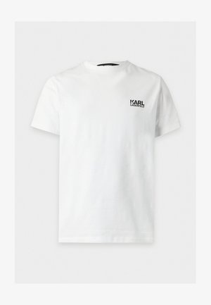 KARL LAGERFELD, Βασικό μπλουζάκι - white