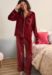 Laura Ashley REGULAR FIT - BUTTON THROUGH SET - Nachtwäsche Set - red