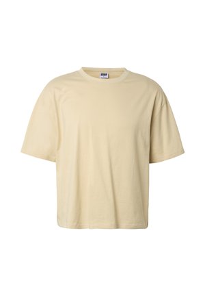Urban Classics, CROPPED TEE - T-shirt basic - sand