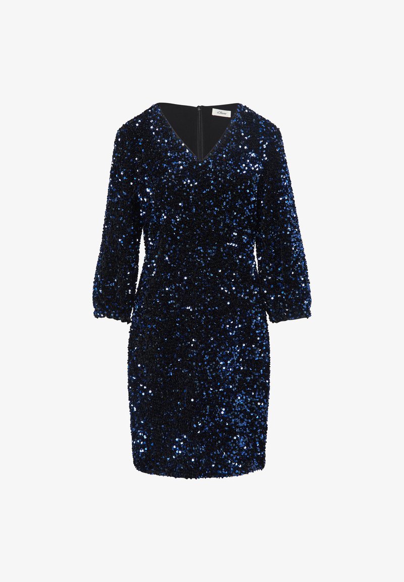 s.Oliver BLACK LABEL Vestito elegante - dark blue/blu scuro s.Oliver BLACK LABEL Vestito elegante - dark blue/blu scuro