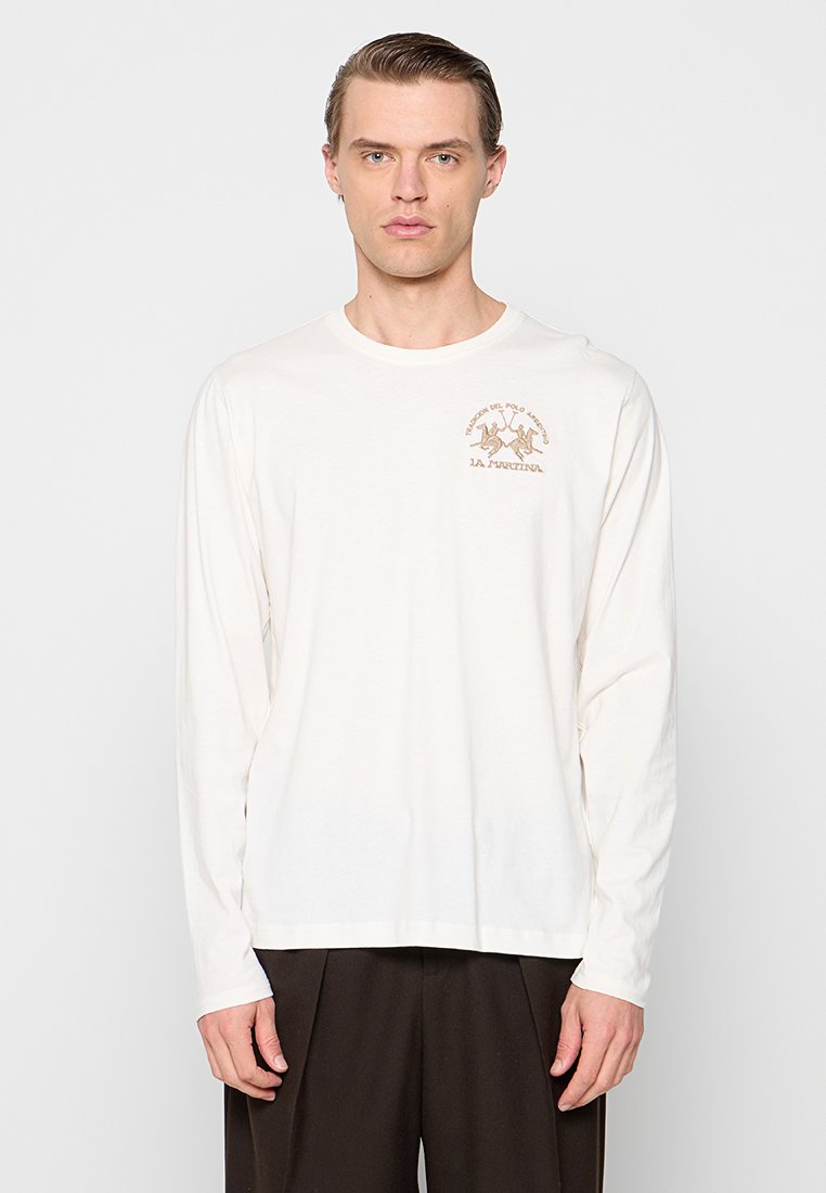 LA MARTINA Longsleeve crème LA MARTINA Longsleeve crème