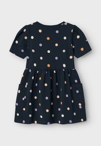 Name it 2ER PACK BEQUEMES MIDI  - Jerseykleid - dunkelblau rot