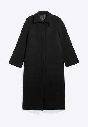 Weekday, GATE WOOLLBLEND COAT - Classic coat - black