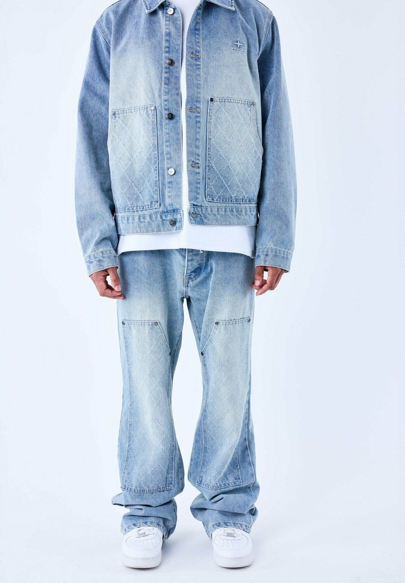 Project X Paris DÉTAILS CHARPENTIER - Relaxed fit jeans - bleu