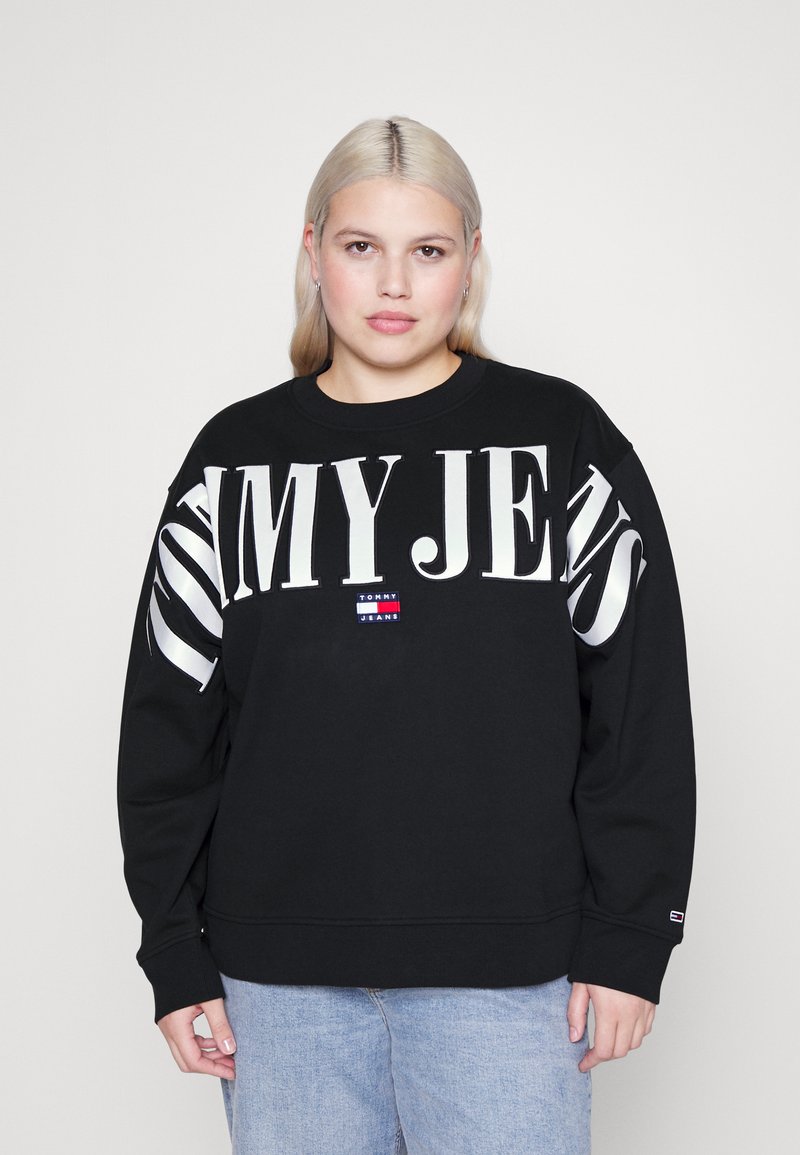 Tommy Jeans Curve Sudadera - black/negro - Zalando.es