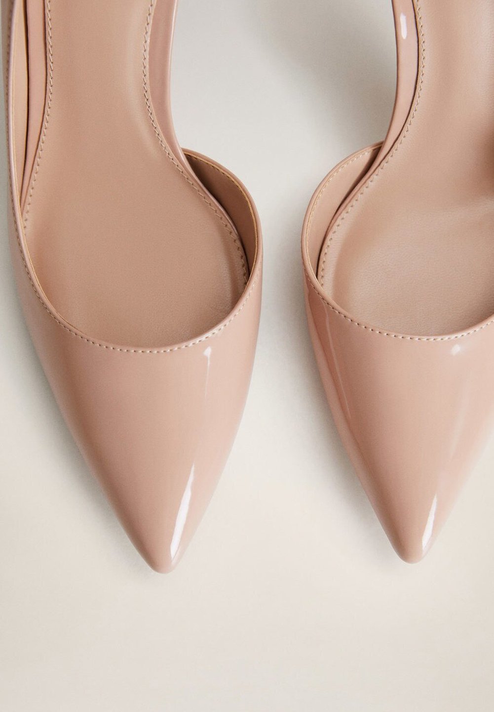 mango nude shoes
