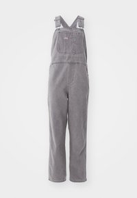 CLASSC - Denim Dungarees - grey wash tinted