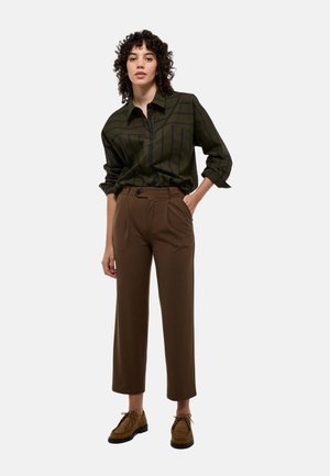 TAILLE HAUTE DROITE - Pantalon classique - fondant