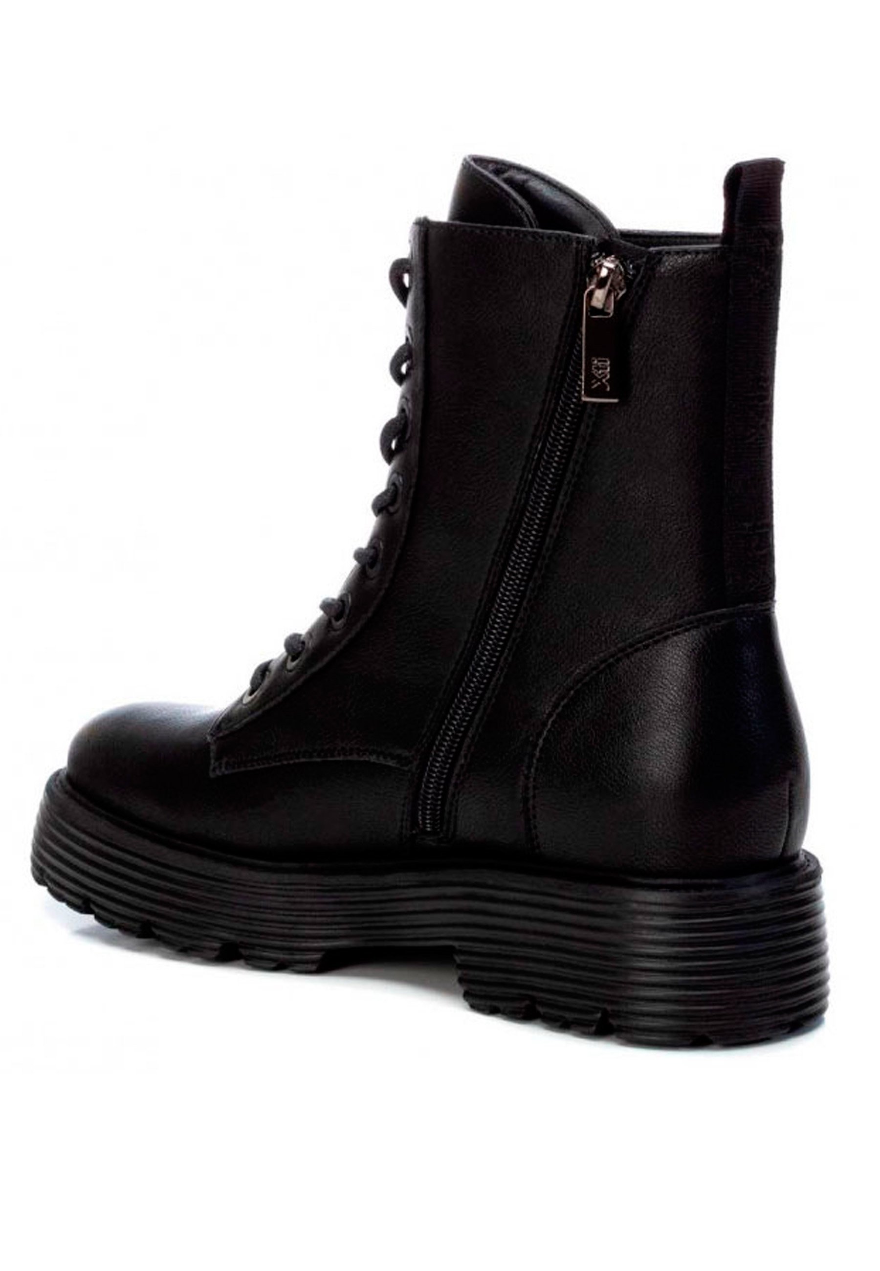 XTI MILITAR XTI - Botines con plataforma - black/negro - Zalando.es