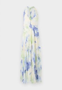 PLUNGE HALTER GISELLE  - Cocktail dress / Party dress - white/blue