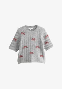 Non selezionato, grey with tartan bows