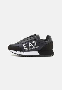 EA7 Emporio Armani UNISEX - Baskets basses - black/white