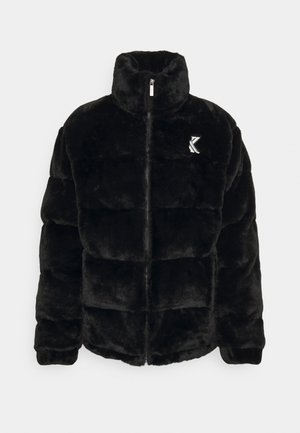 Karl Kani OG FAKE FUR PUFFER JACKET UNISEX - Winterjacke - black