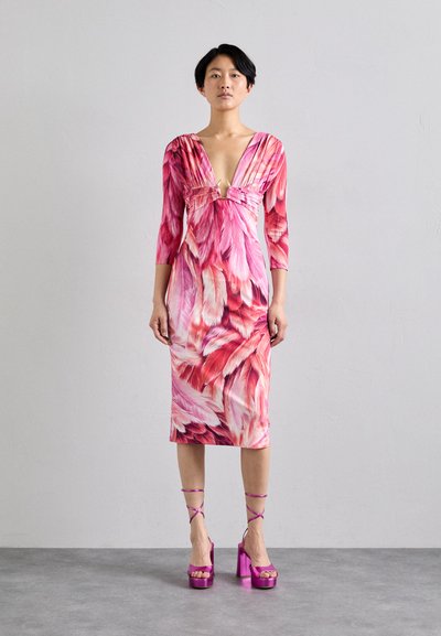 Roberto Cavalli Džersejové šaty - red