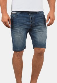 INDICODE JEANS - IDALESSIO - Jeansshort - blue Miniatuurafbeelding 1