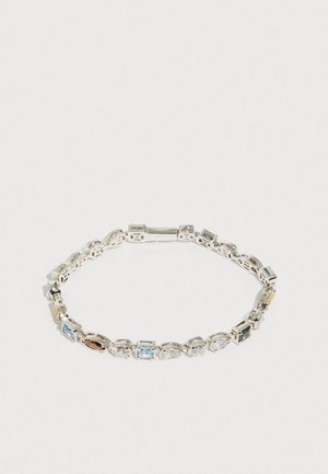 MIXED STONES BRACELET - Βραχιόλι - white/silver-coloured/multi-coloured