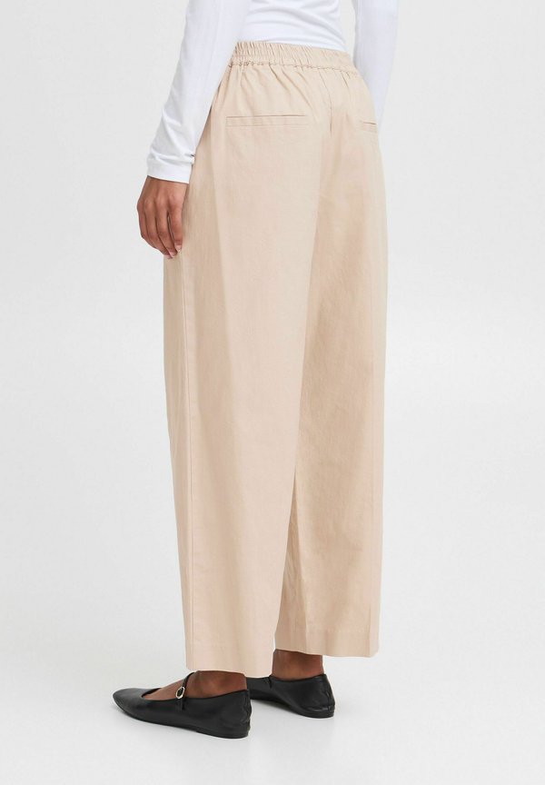 IHUNICA - Trousers - oxford tan3